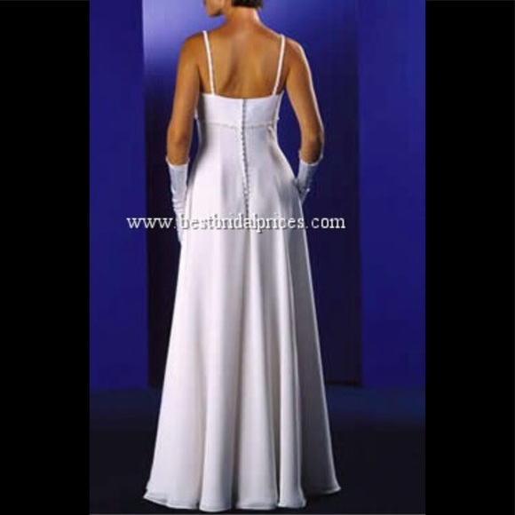 Venus Informal Bride/Bridesmaid Dress 10/12 - Picture 6 of 8